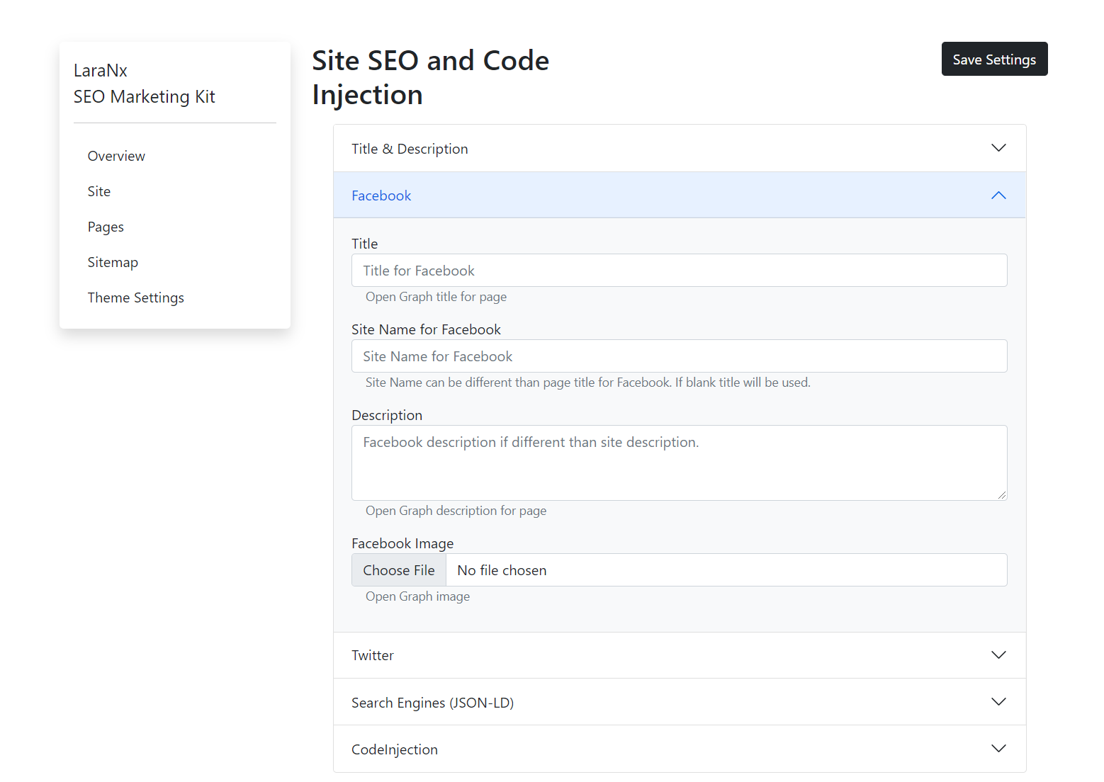 Setup-LaraNx-Site-Facebook-OpenGraph-Tags